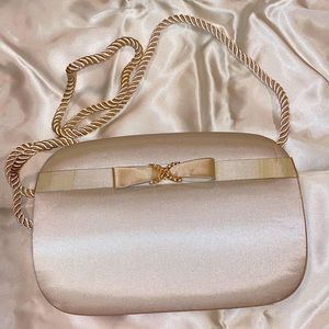 Bridal Vintage Handbag Off White Satin - Made Exclusively for Lord & Taylor